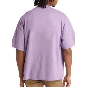 Chemise Homme Personnalisée OEM Coupe Ample Grande Taille Style Urbain Coton Respirant Col Rond Manches Courtes - Product Image 3