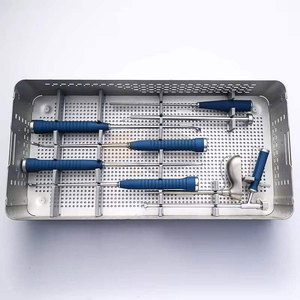 Professional Orthopedic Bone Screw Instrument Set Complete Surgical Kit with T Handle Drivers Depth Gauge <b>Drill</b> <b>Guide</b> Screw - Product Image 4