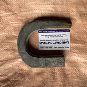 Mango de cuerno de búfalo sin terminar con forma de nariz, ideal para manualidades personalizadas y producción de bastones hechos a mano. - Product Image 1