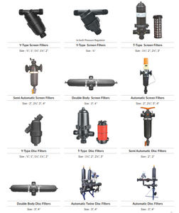 Filtro de disco de pantalla de plástico de alta calidad 20m3/hr Filtración tipo Y con rosca macho Material PP Calidad de exportación para riego - Product Image 4