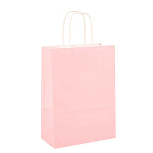 Sacs shopping en papier kraft personnalisés avec poignées, écologiques et durables, adaptés à la vente au détail et à l'emballage. - Product Image 4