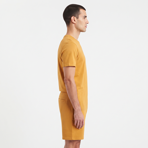 Ensemble sportif décontracté personnalisé pour homme, short et sweat-shirt à col rond, idéal pour la course estivale - Product Image 3