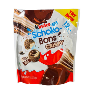 คินเดอร์ โชโค บอนส์ คริสปี้ 67.2 กรัม ช็อกโกแลตนมแสนอร่อย ขนมช็อกโกแลตยอดนิยม - Product Image 1