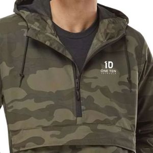 Chaqueta Anorak con Capucha para Hombre, Resistente al Agua, Cortavientos, para Deportes al Aire Libre, Senderismo, Viajes, Protección contra la Lluvia - Product Image 3