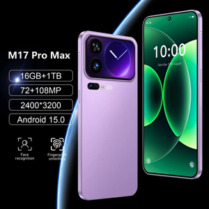 สมาร์ทโฟนรุ่นใหม่ M17 Pro 5G หน่วยความจำ 16GB+1TB หน้าจอ HD 7.3 นิ้ว ชิปประมวลผล MTK ระบบปฏิบัติการ Android โทรศัพท์มือถือปลดล็อค - Product Image 3