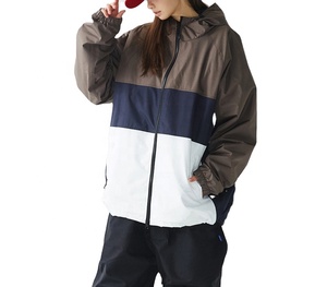 Cheap High Quality Custom Casual Knitted Windbreaker Jacket with Embroidery Windproof for Men and Women Jackets - Product Image 4