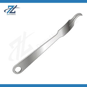 Elevador de Huesos Hohmann Curvo de 285 mm x 34 mm, Instrumento Quirúrgico Manual de Acero Inoxidable, Certificado CE, Alta Calidad, Hecho en Pakistán - Product Image 2