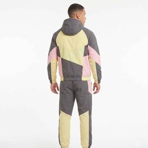 Ensemble de survêtement coupe-vent personnalisé pour les marques de streetwear américaines avec ensemble coupe-vent en nylon Ripstop et vêtements en gros - Product Image 5
