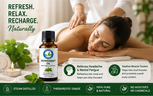 Peppermint <b>Essential</b> <b>Oil</b> 1 KG Steam Distilled Mentha Piperita <b>Oil</b> <b>for</b> Aromatherapy Blends & Industrial Grade from Madhya Pradesh - Product Image 6