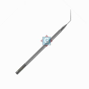 Crochet manuel de manipulation de lentilles Sinskey de classe I certifié CE de haute qualité avec poignée, à pointe émoussée et angulaire, pour usage chirurgical hospitalier - Product Image 3