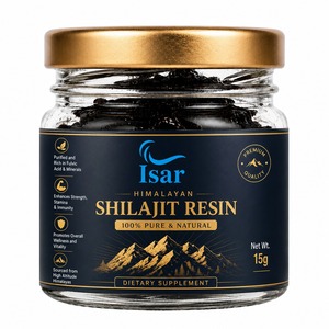 Résine de Shilajit de l'Himalaya 100% authentique de qualité supérieure, 15g, pure, extraite de haute altitude de la chaîne himalayenne - Product Image 1