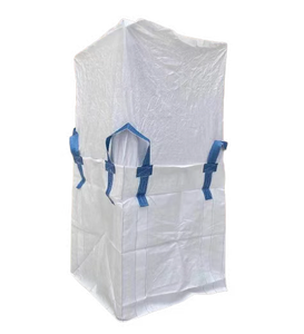 Sac Jumbo FIBC circulaire en PP tissé robuste de 1 tonne avec poignée longue pour le stockage en vrac de terre, de compost et de déchets de jardin - Product Image 2