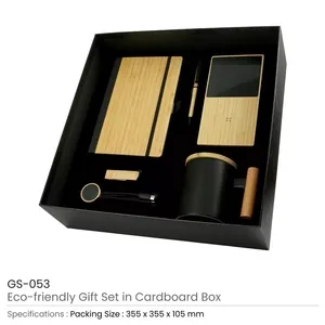 Promotional GS-053 Black Cardboard Gift <b>Box</b> <b>for</b> <b>Presenting</b> Stylish Gift Sets - Product Image 3