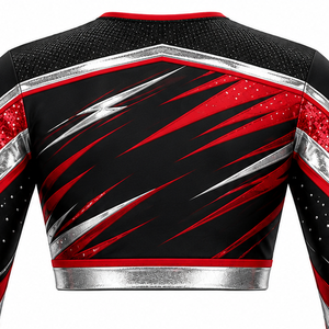 Uniforme Personalizado de Animadora para Niñas y Mujeres, Ropa Deportiva Premium con Colores, Nombres y Números Personalizados - Product Image 4