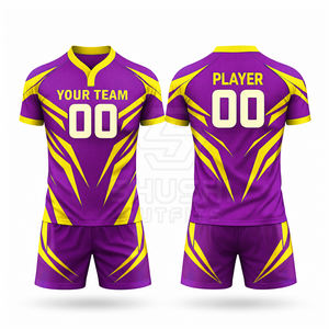 Maillots de Nouvelle-Zélande personnalisés, ensembles respirants avec impression par transfert thermique, pour équipes scolaires et hommes - Product Image 3