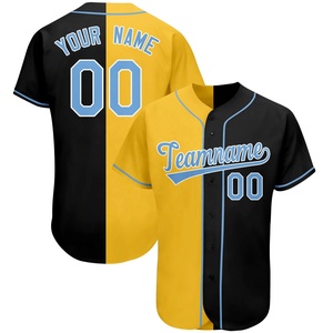 Camiseta de béisbol personalizada con nombre y número del jugador, camiseta de softbol de poliéster de secado rápido, ropa de equipo - Product Image 3