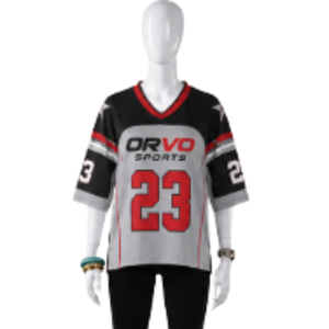 Unisex Custom Mesh Oversized <b>T</b>-<b>Shirt</b> American Football Jersey with Flag Pattern Eco-Friendly for Soccer and Basketball Fans - Product Image 2