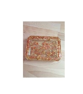 Soap Dish Bathroom Use Resin Soap <b>Holder</b> Hot Sale Oval Soap <b>Sponge</b> Tray Soap Case Box for Hotel Bathroom Use - Product Image 6