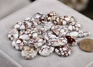Natural Wild Horse Jasper Cabochon Wholesale Bulk Lot – Genuine Wild Horse Magnesite Loose Gemstone for Jewelry Making, Rings, - Product Image 4