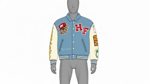 Varsity Jacket Manufacturer,Custom College <b>Sweater</b> Jacket Football Jersey Men,Wholesale Blank Men Baseball Jacket - Product Image 3