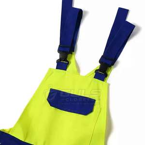 Overol de Seguridad Transpirable de Alta Visibilidad, Fabricante OEM, Ropa de Trabajo Protectora Industrial Duradera, Overol con Logotipo Personalizado - Product Image 4