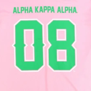 Camiseta Deportiva Personalizada Rosa y Verde con Cuello en V, Manga Corta, Uniforme Deportivo para Equipo, Talla XL, Transpirable, Número 0 - Product Image 2