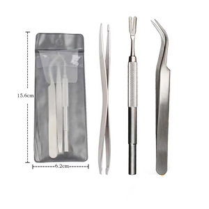 Herramienta de calidad premium para la eliminación de garrapatas, nueva, 3 piezas, pinzas removedoras de garrapatas de Metal Med Corporation - Product Image 1