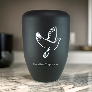 Flying Dove Custom <b>Print</b> Adult Cremation Urns <b>Extra</b> <b>Large</b> Size European Style Funeral Ceremony Memorial Ashes Burial Urns & Jars - Product Image 3