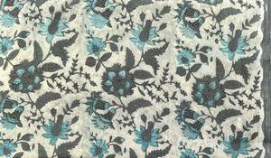 Tissu en coton respirant et écologique imprimé au bloc pour robes et sacs, fabriqué à Jaipur, fournisseur en gros, directement de l'usine - Product Image 2