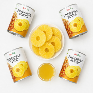 Piña Enlatada en Jugo Natural de Piña, Precio Competitivo, Más Vendida, Empacada en Latas de Varios Tamaños - Product Image 2