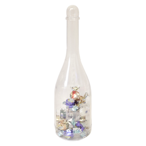 Kwang Hsieh Eco-Friendly BPA Free Clear Plastic <b>Wine</b> Bottle Shaped Candy Box Food Safe Large Capacity for Parties & Weddings - Product Image 3