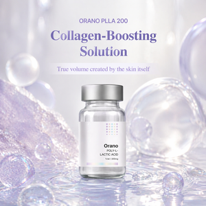 Poudre PLLA 200 Avancée Orano pour le Volumisement et l'Amélioration de l'Élasticité de la Peau, PLLA Sphérique Haute Densité à Dissolution Rapide - Product Image 1