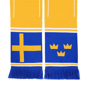 Bufanda Deportiva Tejida Personalizada Unisex, a Prueba de Viento, para Fanáticos del Fútbol, Bufandas Tejidas para Espectadores de Equipos y Universidades - Product Image 4