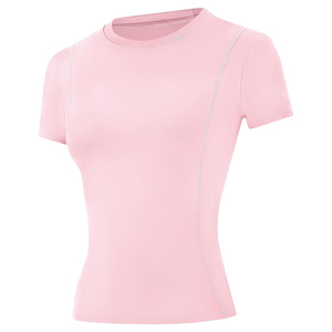 ผู้จัดจำหน่ายเสื้อยืดออกกำลังกายผ้ายืดสแปนเด็กซ์ความยืดหยุ่นสูง - Product Image 3