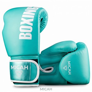 Gants de boxe de haute qualité pour l'entraînement et le sparring, avec logo personnalisé, sangle à lacets, en cuir PU respirant, pour la salle de sport, impression sérigraphiée - Product Image 2