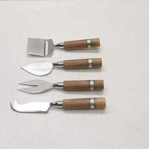 Ensemble de couverts de luxe moderne avec manche en os, cuillère, fourchette et couteau en acier inoxydable, style traditionnel, pour fêtes, compatible lave-vaisselle - Product Image 1