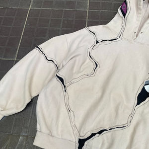 Sudadera con Capucha de Felpa Francesa para Hombre, Talla Grande, 2026 |   Sudadera Personalizada de Estilo Urbano |   Nuevo Producto de Alta Calidad OEM - Product Image 2