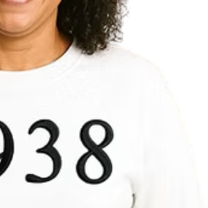 Sudadera Blanca para Mujer con Bordado 3D en Relieve, Estilo Casual, Manga Larga, Cómoda para el Día a Día - Product Image 3