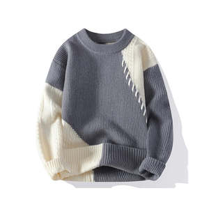 เสื้อสเวตเตอร์แคชเมียร์แท้ถักนิตติ้ง คอโอ แขนยาว ทรงโอเวอร์ไซส์ ระบายอากาศได้ดี ราคาถูก มีสไตล์ ทันสมัย ใส่ได้ทั้งชายและหญิง - Product Image 1