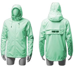 Veste coupe-vent imperméable à coquille souple tissée pour l'extérieur avec logo personnalisé pour hommes vente en gros - Product Image 1