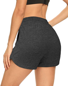 Custom Made Women Breathable Quick Dry Soft Fabric Running Casual <b>Athletic</b> Shorts with Pockets and Drawstring Skin - Product Image 6