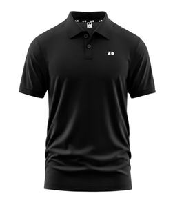 Polo pour homme en piqué 50% coton/50% polyester, 220 GSM, avec logo personnalisé, plusieurs options de couleurs, motif uni, tissus tricotés - Product Image 6