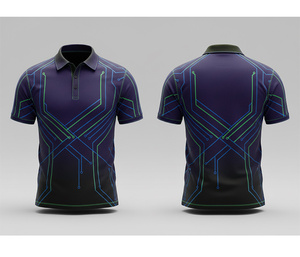 OEM Custom Sublimation Polo Shirt Men Women Sports Uniform Durable Stitching for Men Women Youth Quick-Dry Dry-Fit Active Polo - Product Image 4