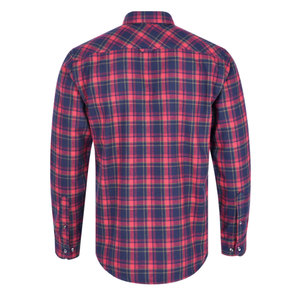<b>Women</b> Long Sleeve Forest <b>Flannel</b> <b>Check</b> <b>Shirt</b> Regular Fit Button Down Poplin Design Breathable Blue <b>Flannel</b> <b>Check</b> <b>Shirt</b> Casual - Product Image 5