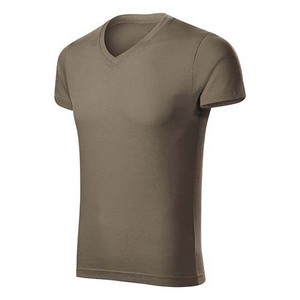 เสื้อยืดคอกว้างผู้ชายสไตล์ปี 2026 ผ้าคอตตอนผสม แขนสั้น ระบายอากาศได้ดี ดีไซน์สวยงาม สวมใส่สบาย เหมาะสำหรับชุดฤดูร้อน - Product Image 4