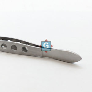 Pinzas Rectas Iris de Bishop Harman de 8.5cm, Delicadas, con Fijación Serrada, Kit Quirúrgico Manual MOL - Product Image 3