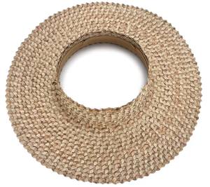 Sombrero de Paja Natural Estilo Boho para Mujer, Protección UV, Accesorio de Playa, Transpirable, con Lazo - Product Image 2