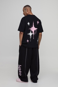 T-shirt personnalisé pour homme avec impression sérigraphique, OEM, motif graphique personnalisé, manches courtes, streetwear, col rond, vêtement décontracté, haut tendance - Product Image 5