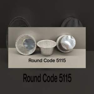 Contenedor Redondo de Papel Aluminio de 130 ml, Duradero y de Calidad, para Horno, Congelador y Almacenamiento, Disponible a Precio de Mayoreo - Product Image 3