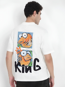 Nouveaux T-shirts thermiques surdimensionnés pour hommes, couleur unie, résistants, personnalisables, à épaules tombantes, en coton épais - Product Image 3